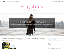 Tablet Screenshot of blogskinny.com